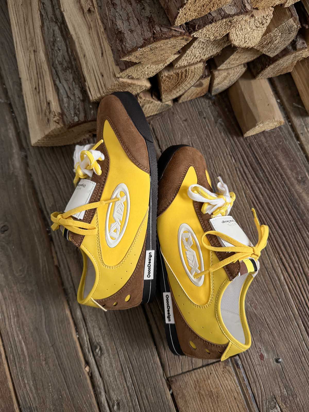Retro Versatile Double Lace German Trainer Sneakers