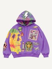 Were the pyramids built by aliens Loose hooded sweatshirt