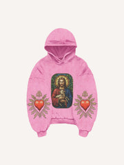 Believe in God and be with me trendy print pattern