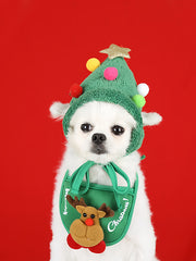 Cute Christmas scarves that dogs and cats also need