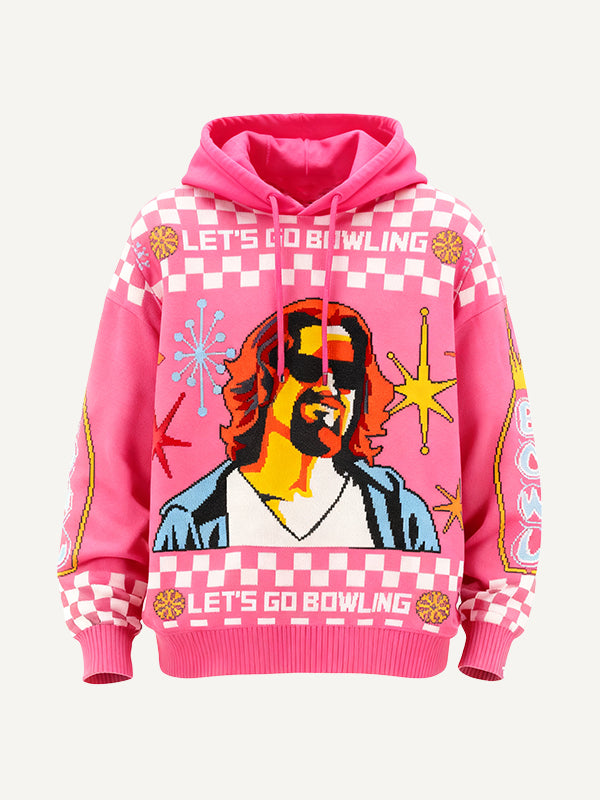 Watching Christ DJing Virgin Mary multicolored humorous sweatshirt