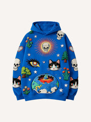 The temperature of emotion exceeds that of a sun hoodie