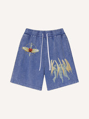 Angels' Guardian Washed Shorts