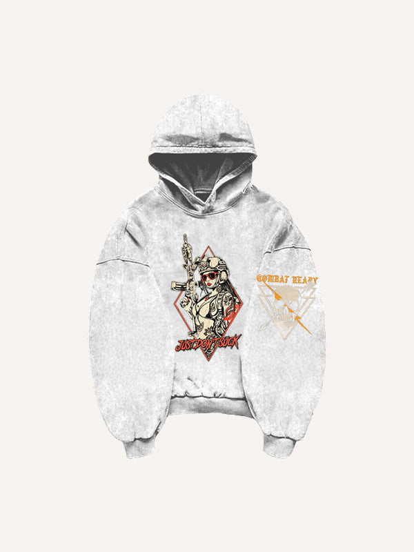 Sexy Special Girl Printed Sweatshirt