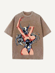 Minotaurs are not necessarily warriors pure cotton printed short-sleeved T-shirt