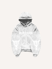 Skull AK hand-painted hip-hop sweatshirt