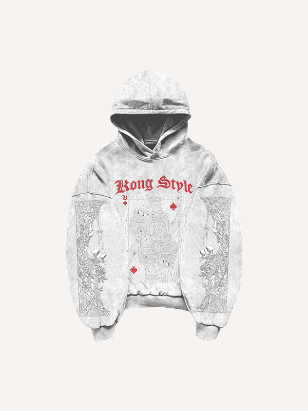 Beast Emperor Playing Card Art Design Sweatshirt