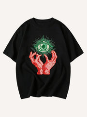 Eye of the Prophet Illuminates the World Print Short Sleeve