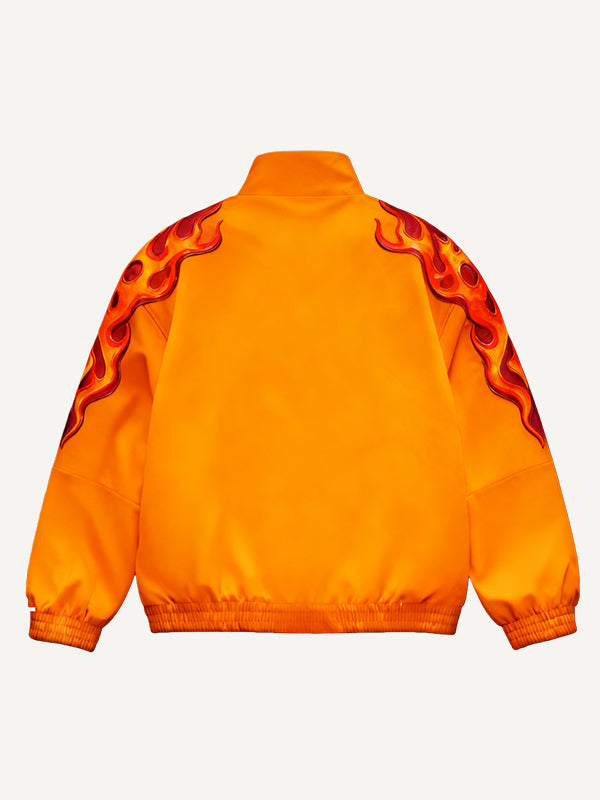 Kung Fu King Fashionable Chinese Oriental Power Trendy Retro Hand-printed Jacket