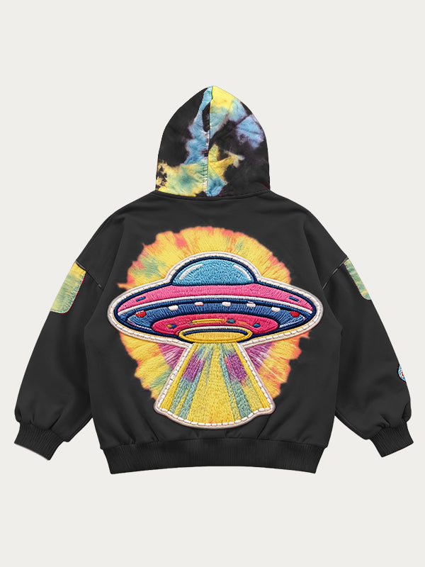 Were the pyramids built by aliens Loose hooded sweatshirt