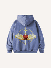 Angels Guardian Washed Hoodie