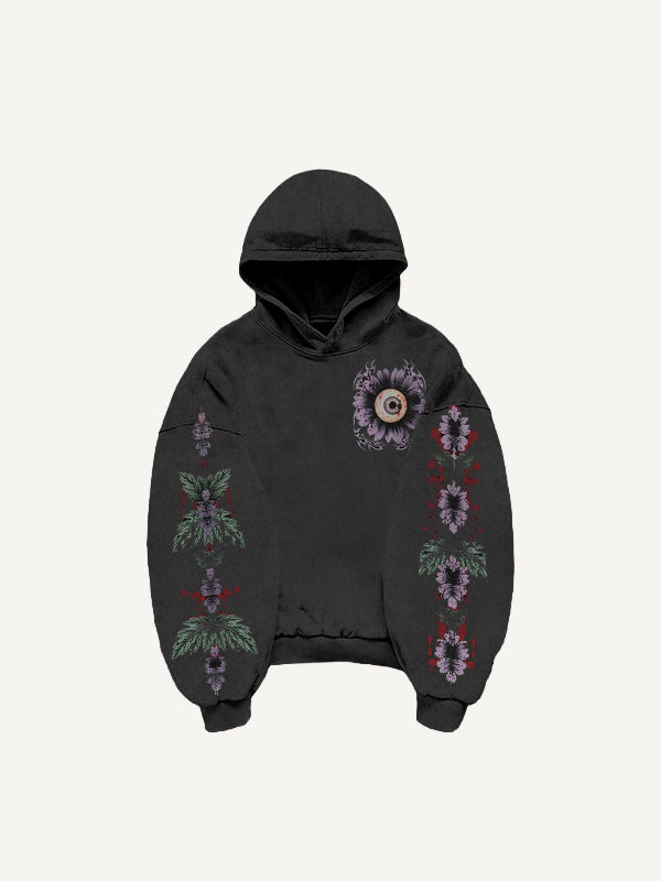 Eye of Hell hand-painted art illustration sweatshirt