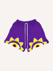 Rebirth Nirvana Eye Hooded Shorts