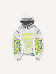 Halloween zombie trendy sweatshirt