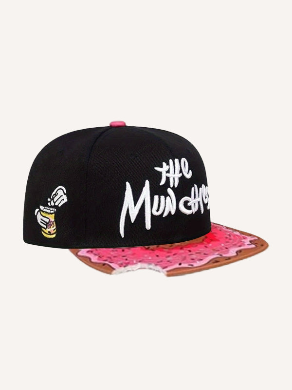 Flat-brimmed baseball cap sun protection street dance hip-hop cap