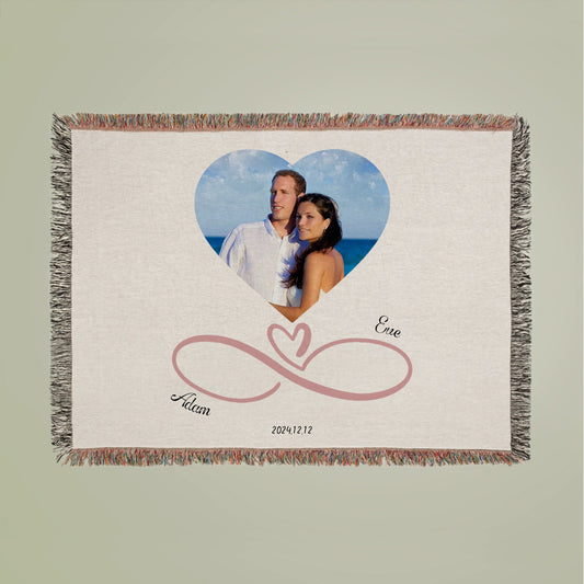 Infinite Love Woven Blanket