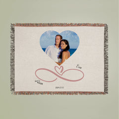 Infinite Love Woven Blanket