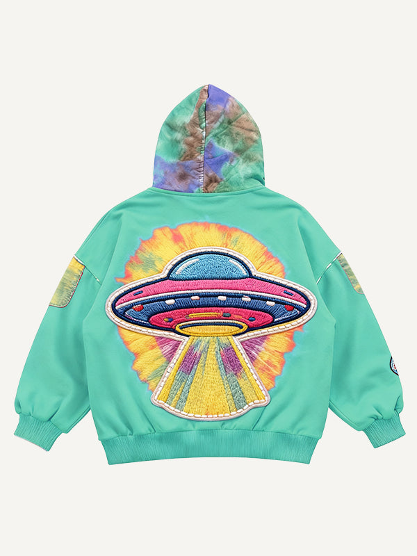 Were the pyramids built by aliens Loose hooded sweatshirt