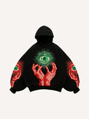 All Seeing Eyes Are Watching Loose Hoodie