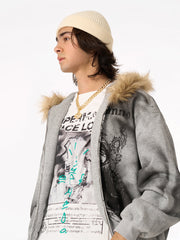 Supermade × Mortemartt Graphic Hooded Jacket