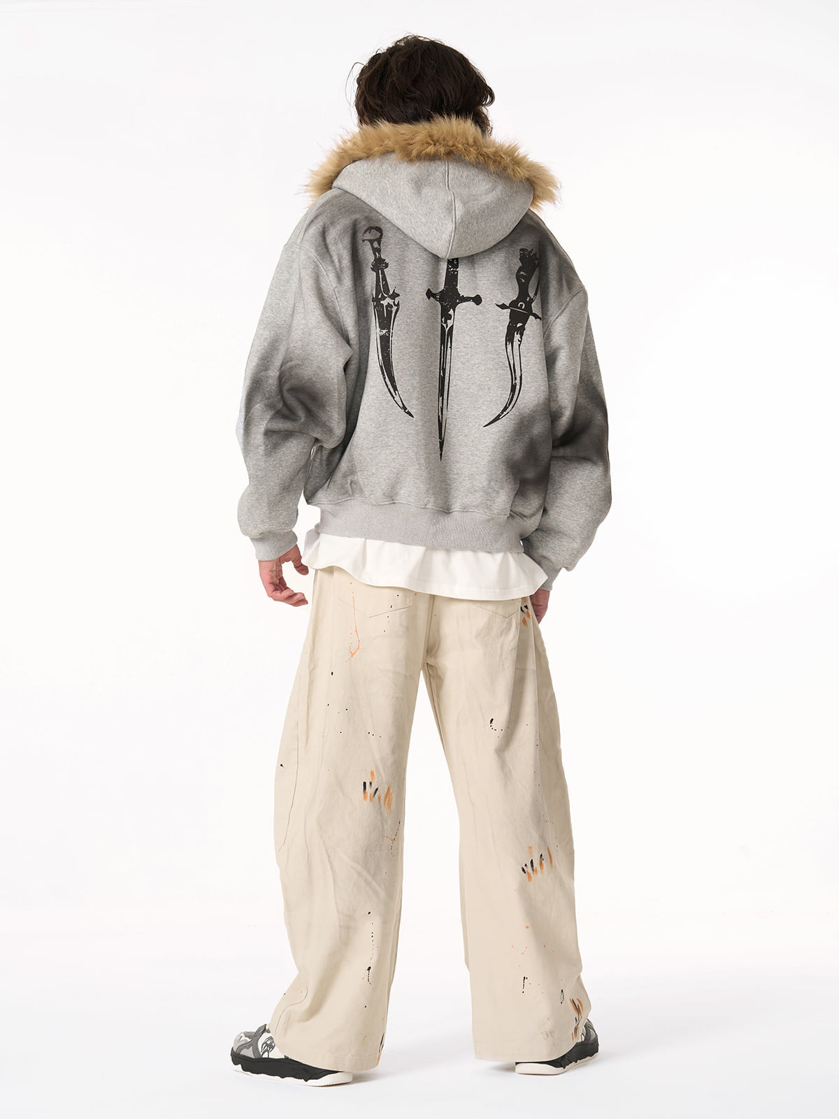 Supermade × Mortemartt Graphic Hooded Jacket