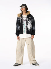Supermade × Mortemartt Graphic Hooded Jacket