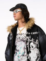 Supermade × Mortemartt Graphic Hooded Jacket