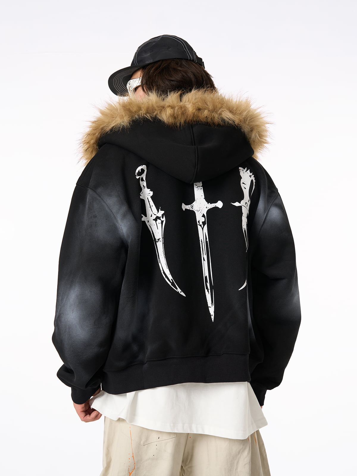 Supermade × Mortemartt Graphic Hooded Jacket