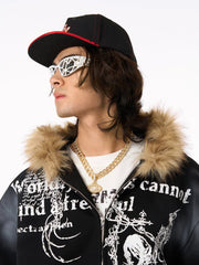 Supermade × Mortemartt Graphic Hooded Jacket