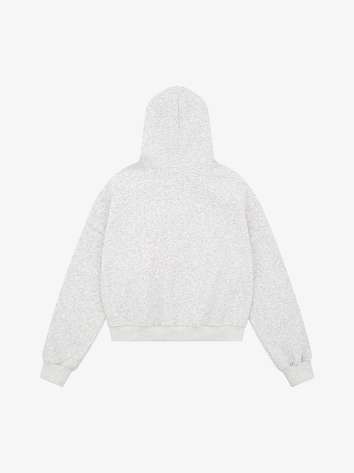 Street Hip-Hop Rhinestone Cropped Hooded Sweatshirt