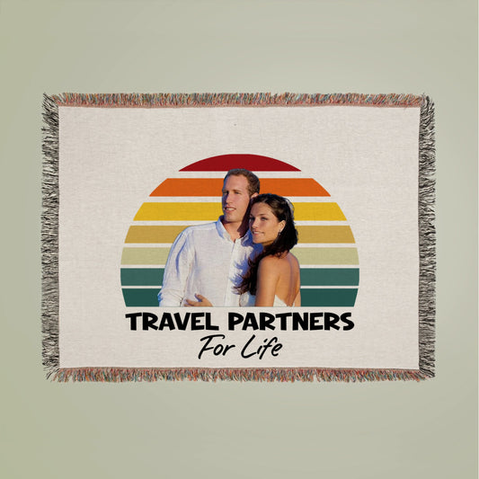 Travel Partners For Life Woven Blanket