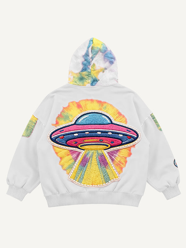 Were the pyramids built by aliens Loose hooded sweatshirt