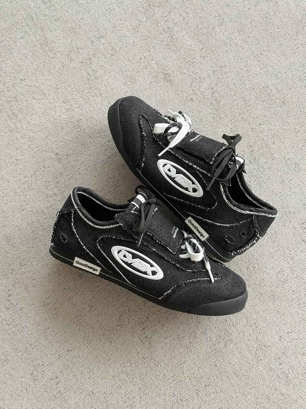 Retro Versatile Double Lace German Trainer Sneakers