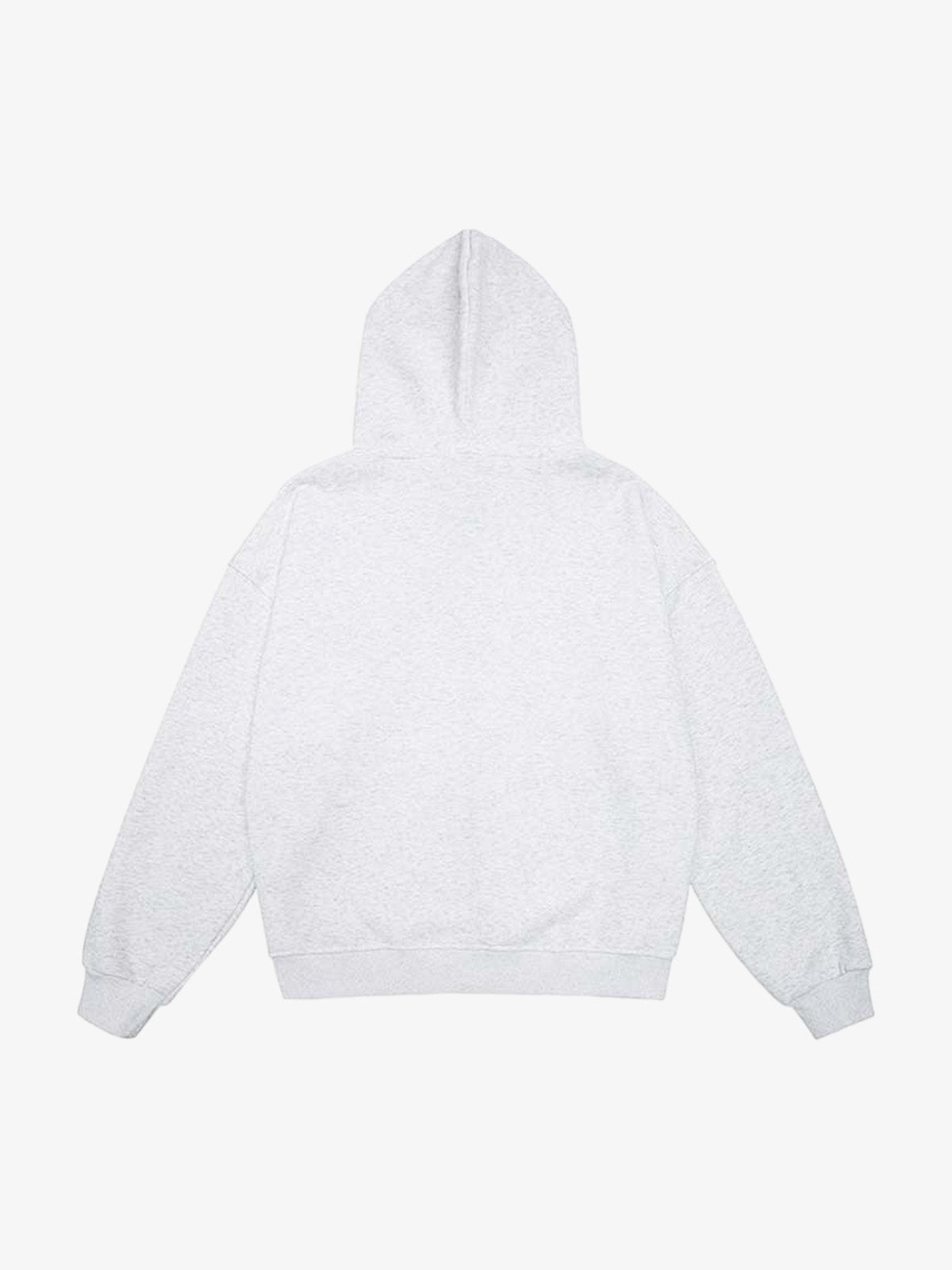 Letter Medal Embroidered Cardigan Fur Collar Hooded Sweatshirt