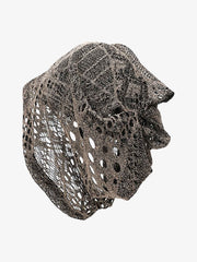 Retro Mesh Hollow Breathable Pile Hat