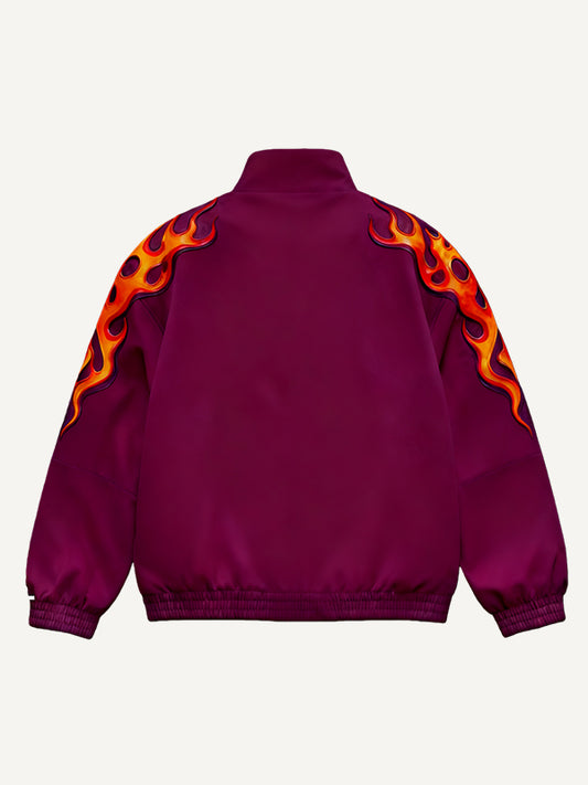 Kung Fu King Fashionable Chinese Oriental Power Trendy Retro Hand-printed Jacket