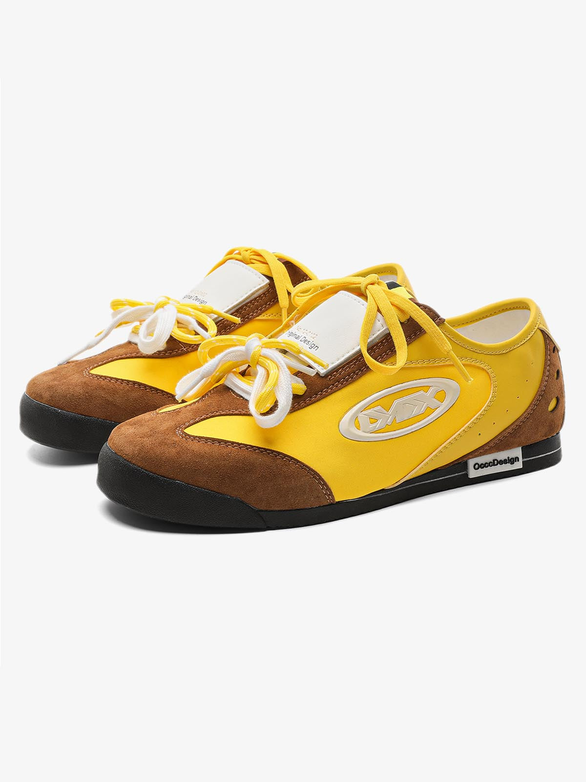 Retro Versatile Double Lace German Trainer Sneakers