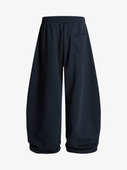 Fleece Vintage Side Stripe Drape Paratrooper Machete Wide Leg Pants - 2488