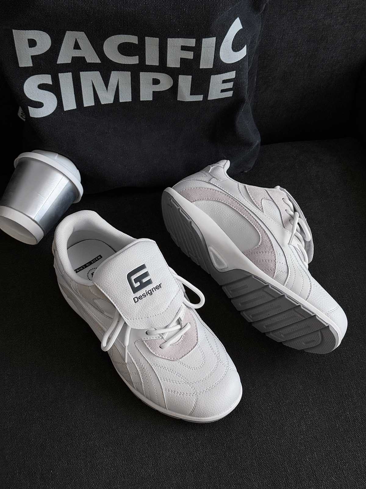 Retro Colorblock Flap Lace German Trainer Sneakers