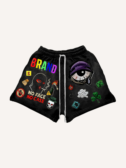 The masked man is not necessarily a superman hooded loose Shorts