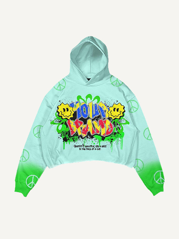 Comfortable hooded sweatshirt with fresh color scheme for winter