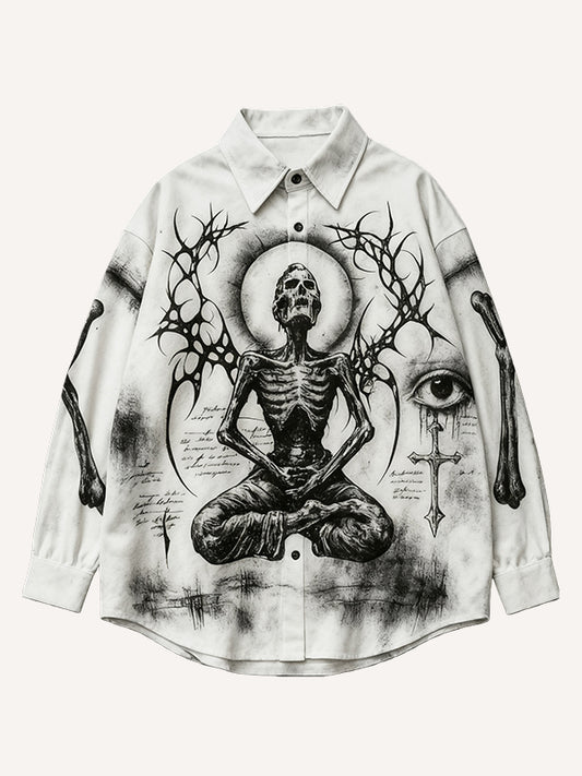 The shirt for meditating on the path to heaven in hell