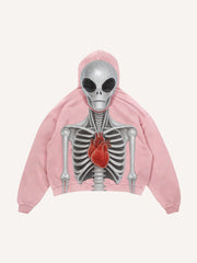 Aliens also have a new station rhinestone hoodie