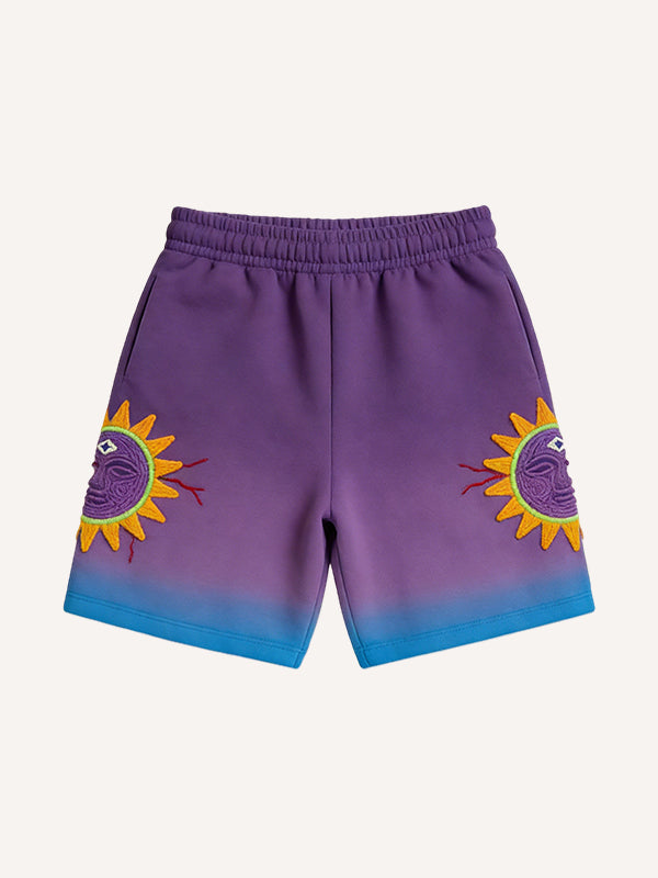 These 420-themed gradient shorts are absolutely amazing