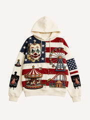 Clown Realm Paradise for Kids Print Hoodie