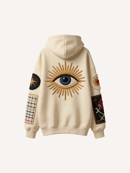 No Place To Hide For The Wicked Print Hoodie