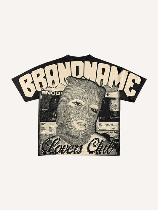 Masked Bandit Rich Woman Print T-Shirt