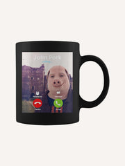 John Pork Calling Decline Accept Incoming Call John Pork Coffee Mug