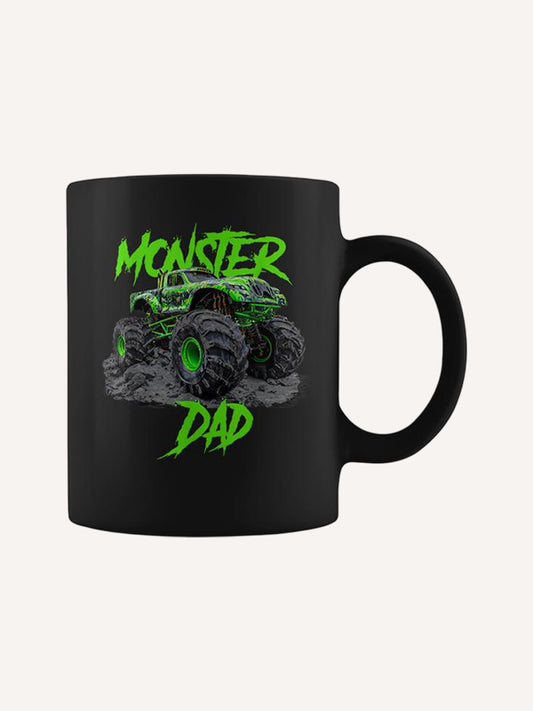 Monster Dad Truck Family Matching Coffee Mug