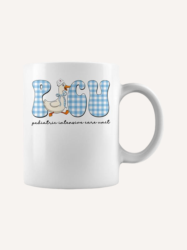 Silly Goose Picu Nurse Pediatric Intensive Care Nurse Coffee Mug